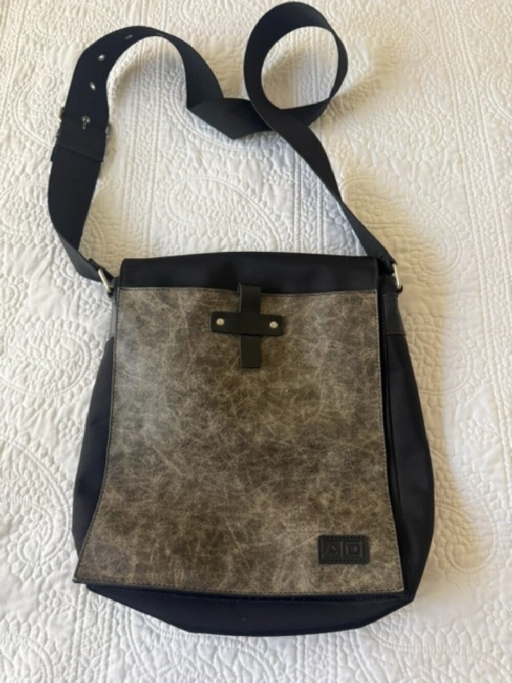 adolfo dominguez man crossbody bag